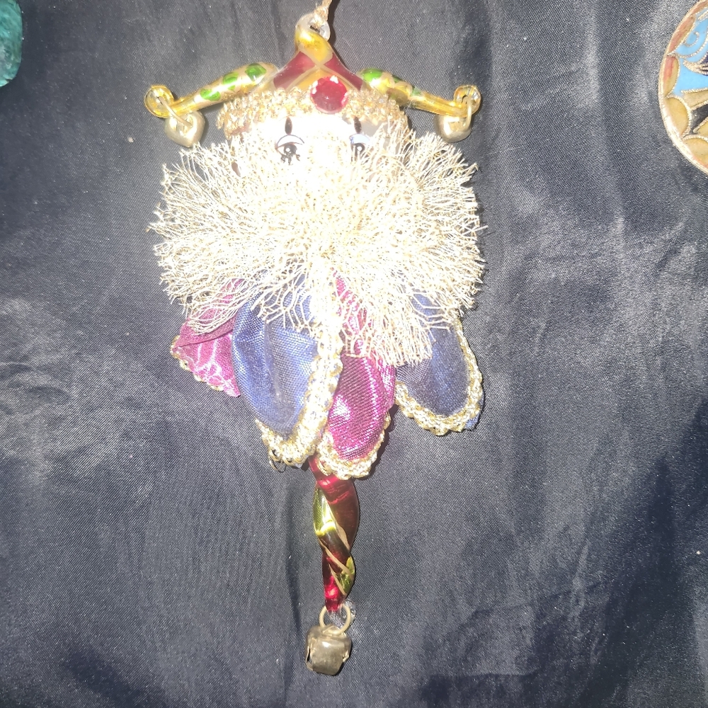 Moda Di Italia Jester Christmas Ornament with Bells - Picture 5 of 5